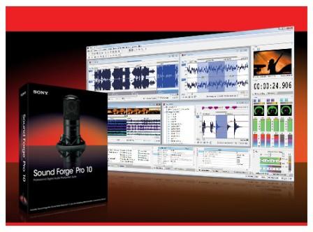 Программа обработки звука Sound Forge
